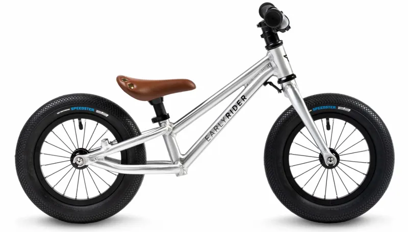 Early Rider Charger 12 Balance Bike - Brushed Aluminium
